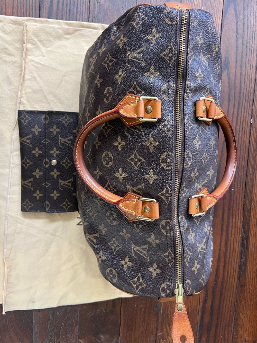 Louis Vuitton Monogram speedy 35 with wallet - Picture 11 of 16